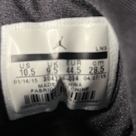 Air Jordan Retro 7 Bordeaux 2015 10.5 - Picture 10 of 11